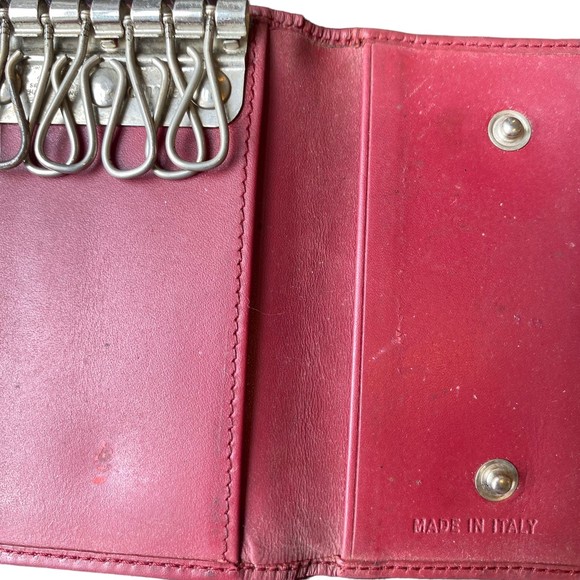 Prada Maroon 6 Key Authentic Holder Case - Picture 10 of 14